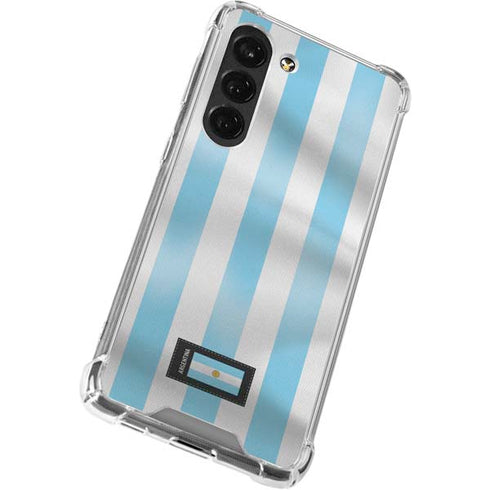Argentina Soccer Flag Galaxy S23 Clear Case