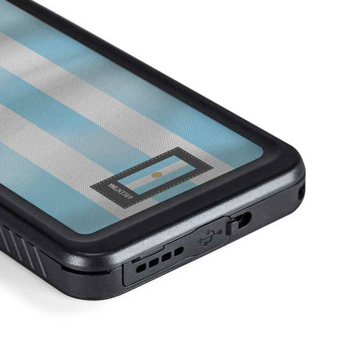 Argentina Soccer Flag Galaxy S23 Waterproof Case