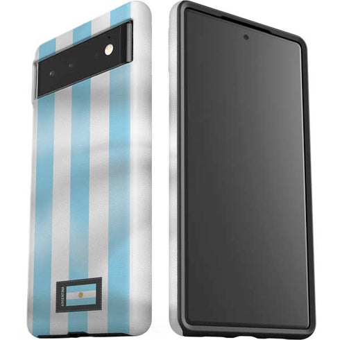 Argentina Soccer Flag Google Pixel 6 Case