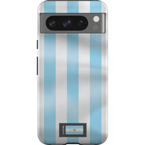Argentina Soccer Flag Google Pixel 8 Pro Impact Case