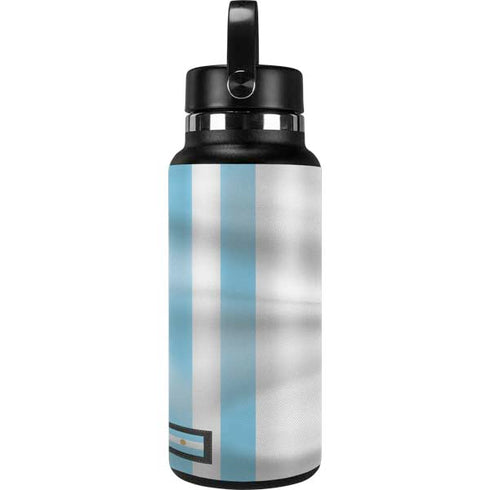 Argentina Soccer Flag Hydro Flask 32oz Wide Mouth Skin