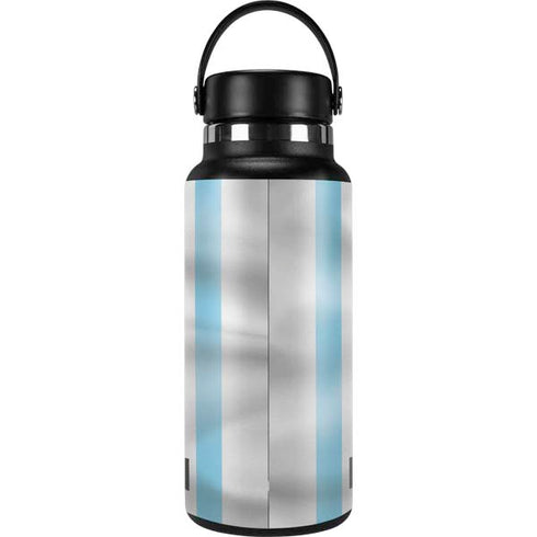 Argentina Soccer Flag Hydro Flask 32oz Wide Mouth Skin