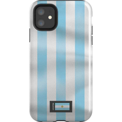 Argentina Soccer Flag iPhone 11 Impact Case