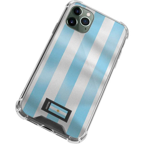 Argentina Soccer Flag iPhone 11 Pro Max Clear Case