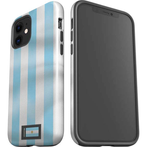 Argentina Soccer Flag iPhone 12 Impact Case