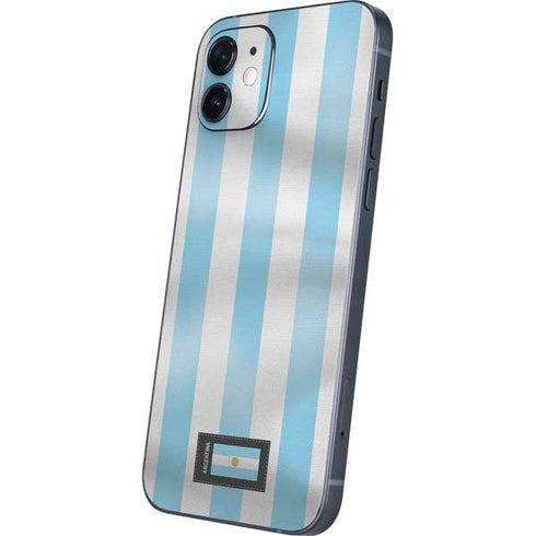 Argentina Soccer Flag iPhone 12 Skin