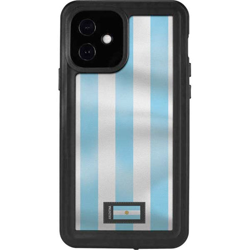 Argentina Soccer Flag iPhone 12 Waterproof Case