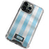 Argentina Soccer Flag iPhone 13 Pro Clear Case