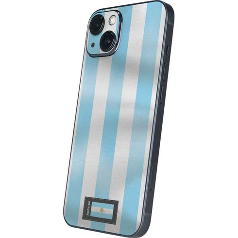 Argentina Soccer Flag iPhone 14 Plus Skin