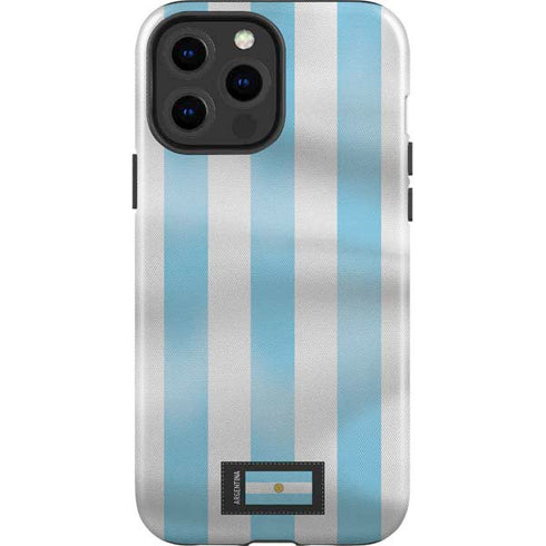 Argentina Soccer Flag iPhone 15 Pro Max Impact Case