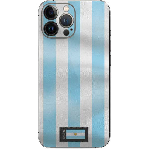 Argentina Soccer Flag iPhone 14 Pro Max Skin