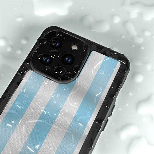 Argentina Soccer Flag iPhone 14 Pro Max Waterproof Case