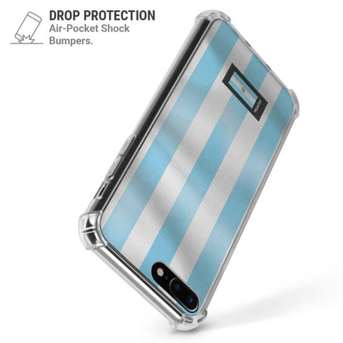Argentina Soccer Flag iPhone 7/8 Plus Clear Case