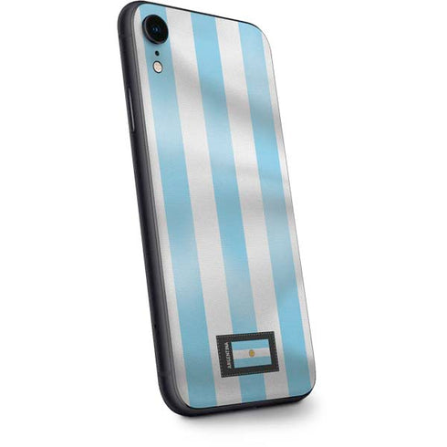 Argentina Soccer Flag iPhone XR Skin