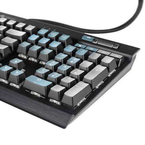 Argentina Soccer Flag K95 RGB PLATINUM Mechanical Gaming Keyboard Skin