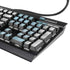 Argentina Soccer Flag K95 RGB PLATINUM Mechanical Gaming Keyboard Skin