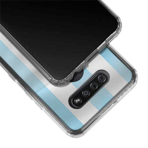 Argentina Soccer Flag LG K51/Q51 Clear Case