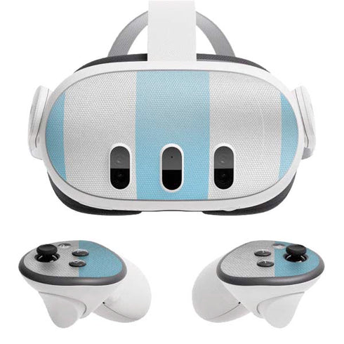 Argentina Soccer Flag Meta Quest 3 Skin