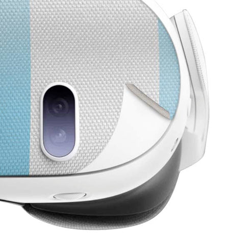 Argentina Soccer Flag Meta Quest 3 Skin