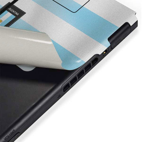 Argentina Soccer Flag Nintendo Switch Bundle Skin