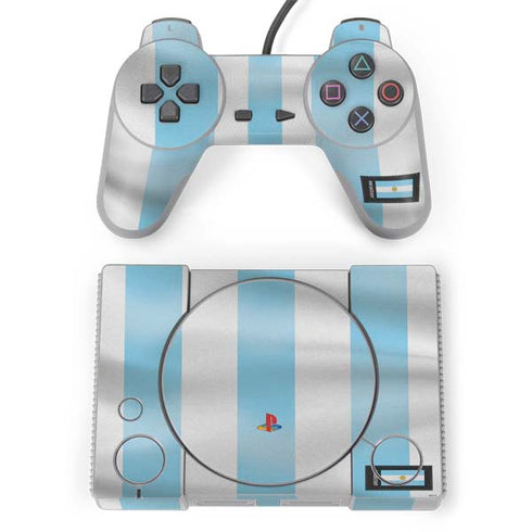 Argentina Soccer Flag PlayStation Classic Bundle Skin