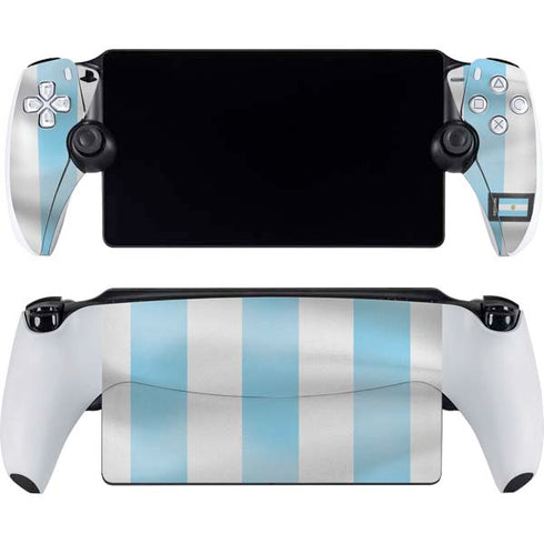 Argentina Soccer Flag PlayStation Portal Remote Player Skin