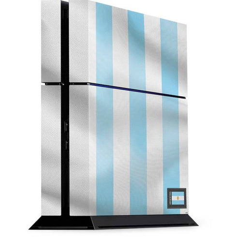 Argentina Soccer Flag PS4 Console Skin