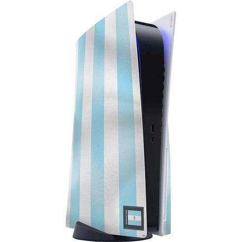 Argentina Soccer Flag PS5 Console Skin