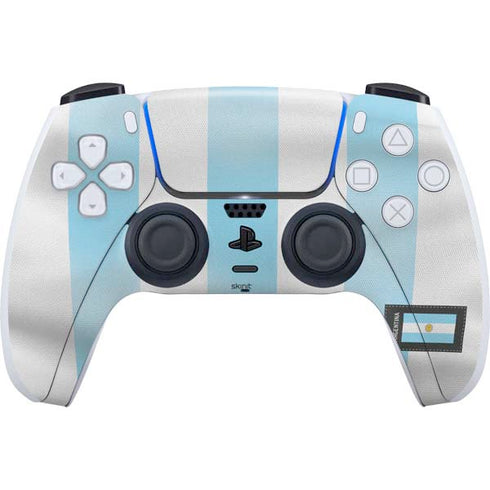 Argentina Soccer Flag PS5 Controller Skin