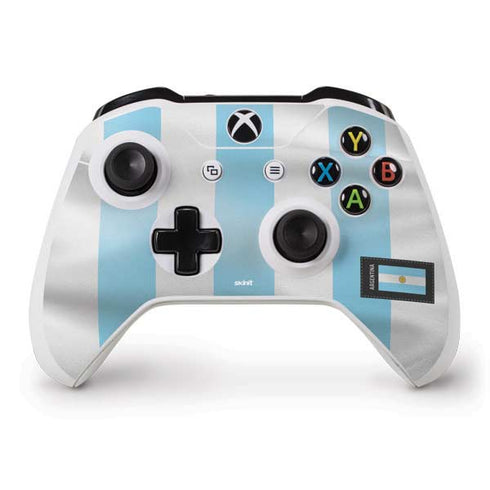 Argentina Soccer Flag Xbox One S Controller Skin