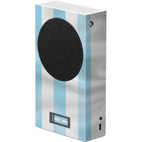 Argentina Soccer Flag Xbox Series S Console Skin