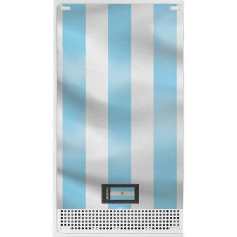 Argentina Soccer Flag Xbox Series S Console Skin