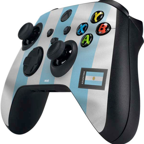 Argentina Soccer Flag Xbox Series X Controller Skin
