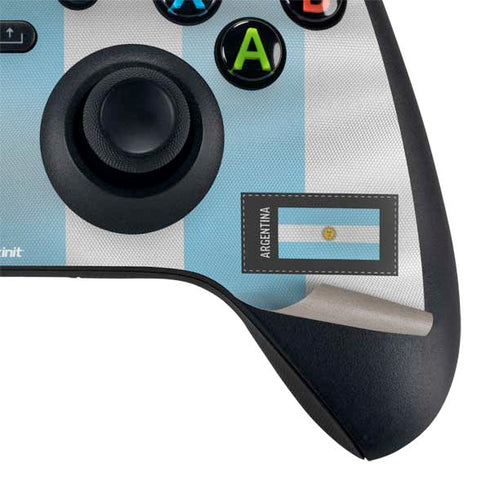 Argentina Soccer Flag Xbox Series X Controller Skin