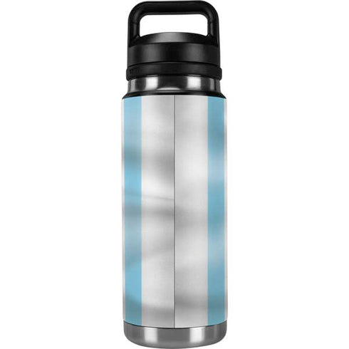 Argentina Soccer Flag YETI Rambler 26oz Bottle Skin