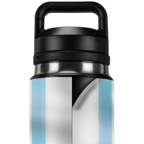 Argentina Soccer Flag YETI Rambler 26oz Bottle Skin