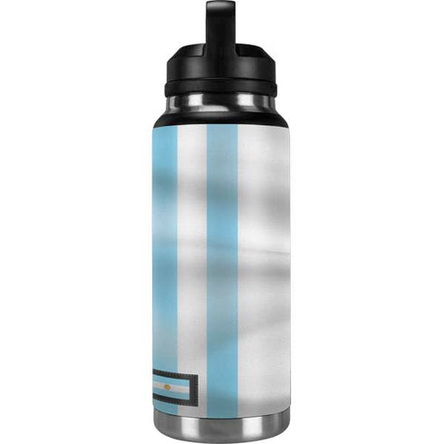 Argentina Soccer Flag YETI Rambler 36oz Bottle Skin