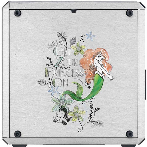 Disney The Little Mermaid Ariel and Flounder Art Cooler Master MasterBox Q300L Mini Tower Skin