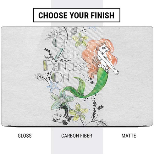 Disney The Little Mermaid Ariel and Flounder Art Dell Vostro Skin