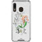 Disney The Little Mermaid Ariel and Flounder Art Galaxy A30 Clear Case