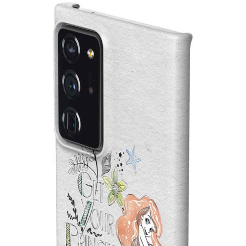 Disney The Little Mermaid Ariel and Flounder Art Galaxy Note20 Ultra 5G Lite Case