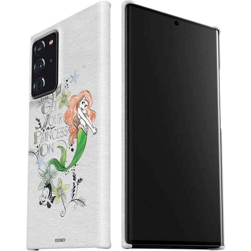 Disney The Little Mermaid Ariel and Flounder Art Galaxy Note20 Ultra 5G Lite Case
