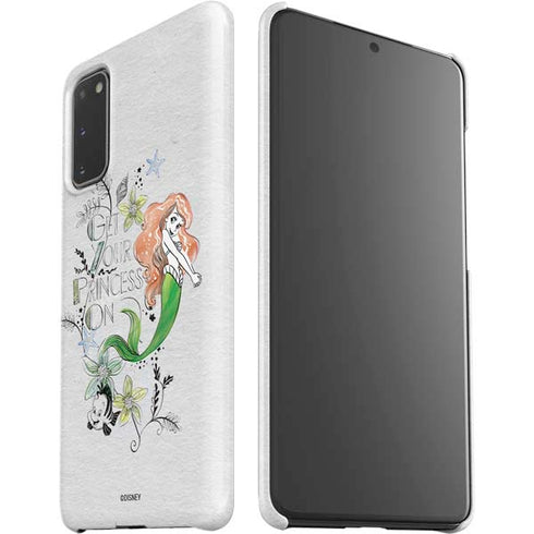 Disney The Little Mermaid Ariel and Flounder Art Galaxy S20 Lite Case