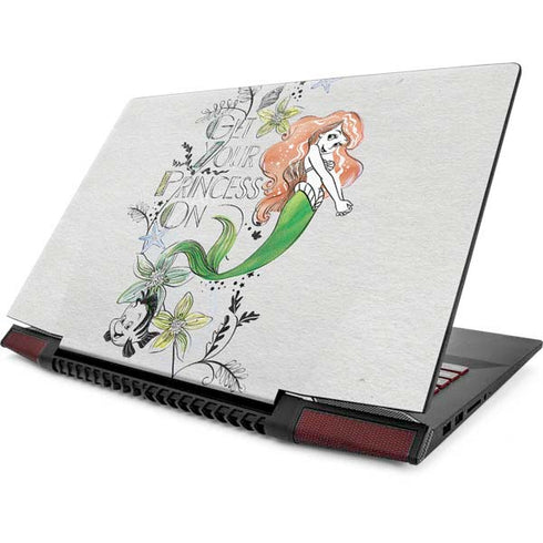 Disney The Little Mermaid Ariel and Flounder Art Lenovo IdeaPad Skin