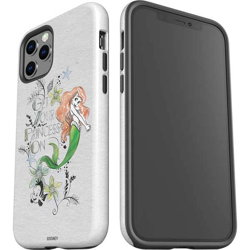 Disney The Little Mermaid Ariel and Flounder Art iPhone 12 Pro Impact Case