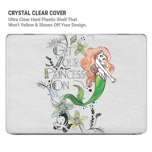 Disney The Little Mermaid Ariel and Flounder Art MacBook Air 15in (2023-2025) Case plus Skin