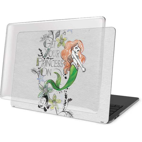 Disney The Little Mermaid Ariel and Flounder Art MacBook Pro 13in (2020) Case plus Skin