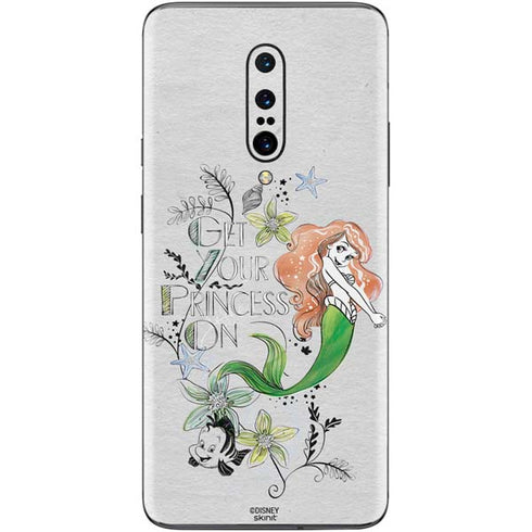 Disney The Little Mermaid Ariel and Flounder Art OnePlus 7 Pro Skin