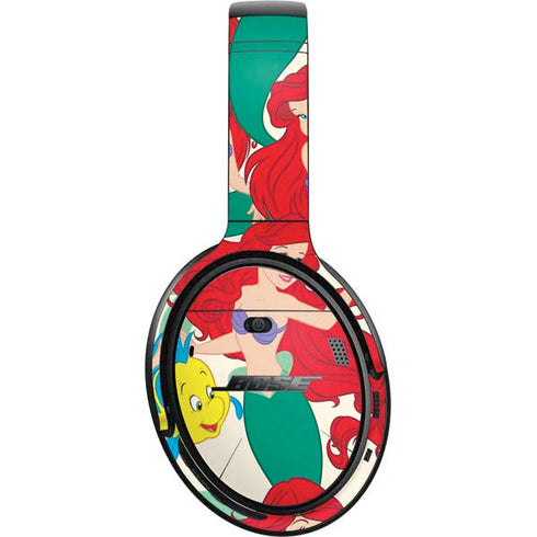 Disney The Little Mermaid Ariel and Flounder Pattern Bose QuietComfort 35 Headphones Skin