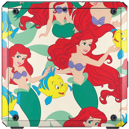 Disney The Little Mermaid Ariel and Flounder Pattern Cooler Master MasterBox Q300L Mini Tower Skin